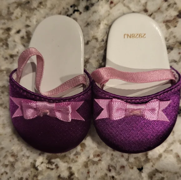 American Girl Shoes and Accessories  Scarf Microscope Coconut Slippers Headband - Picture 3 of 15